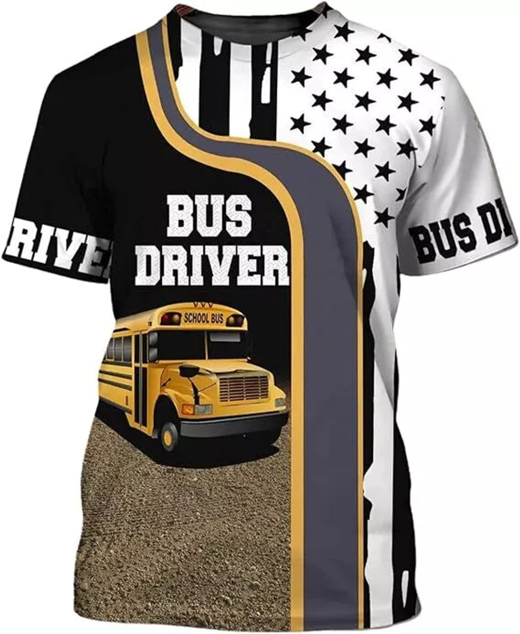 Custom Bus Driver Shirts, School Bus Shirt Funny Gifts, Bus Driver T-Shirt