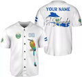 Custom El Salvador Baseball Jersey El Salvador Flag Shirt Salvadorans Pride