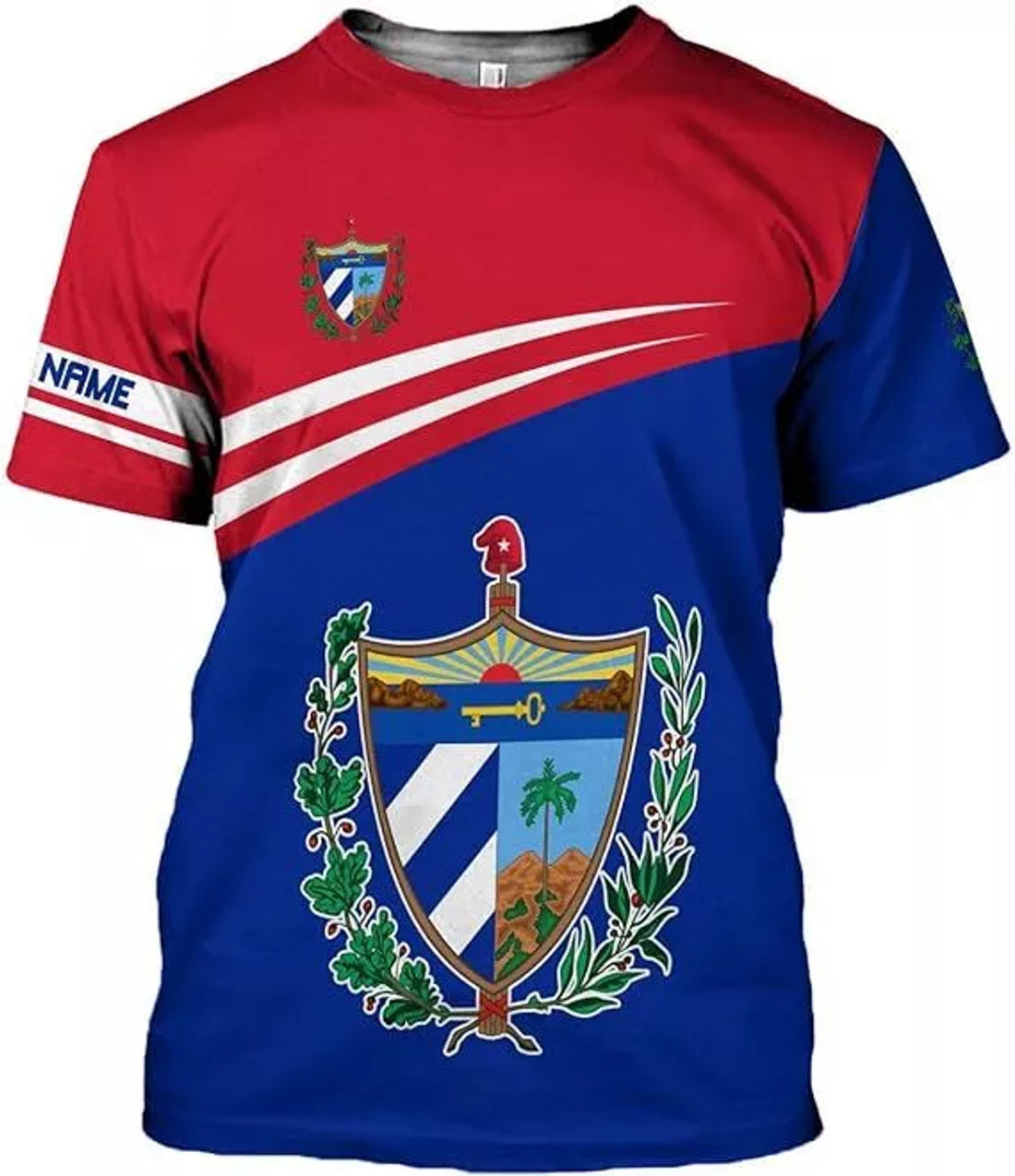Custom Cuba Shirt 3D, Cuban T-Shirts for Men and Women, Cuba Flag