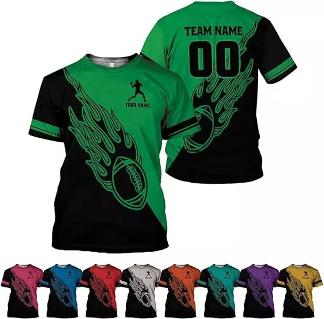 Custom 3D Football Shirts Personalized for Men Women Unique Team Shirt