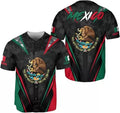 Custom Mexico Flag Baseball Jersey Soccer Shirt Men Women Mexican Jersey