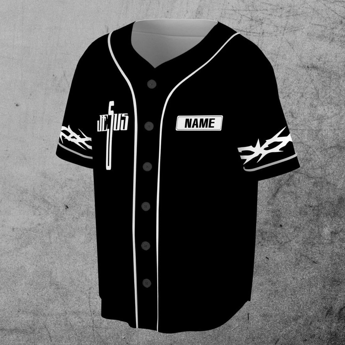 Custom Personalized Name Jesus I May Not Be Perfect 3D Baseball Jersey Size S-5XL