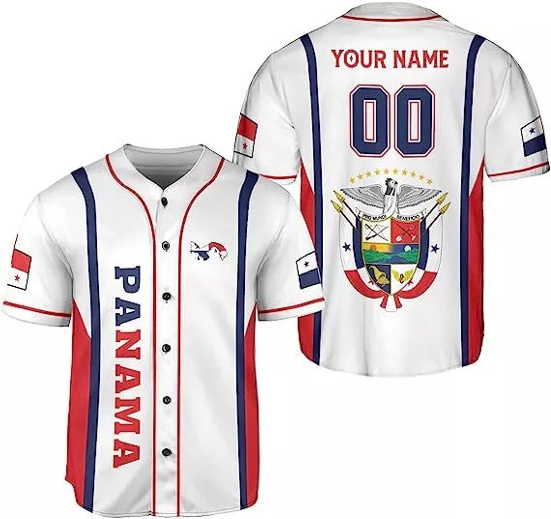 Custom Personalized Panama Baseball Jersey Camisa Shirt
