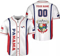 Custom Personalized Panama Baseball Jersey Camisa Shirt