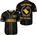 Custom Cornhole Baseball Jersey Cornhole Toss Like A Boss