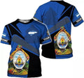 Custom Honduras Shirt 3D Honduras Shirts Men Women Honduras Pride T-Shirt