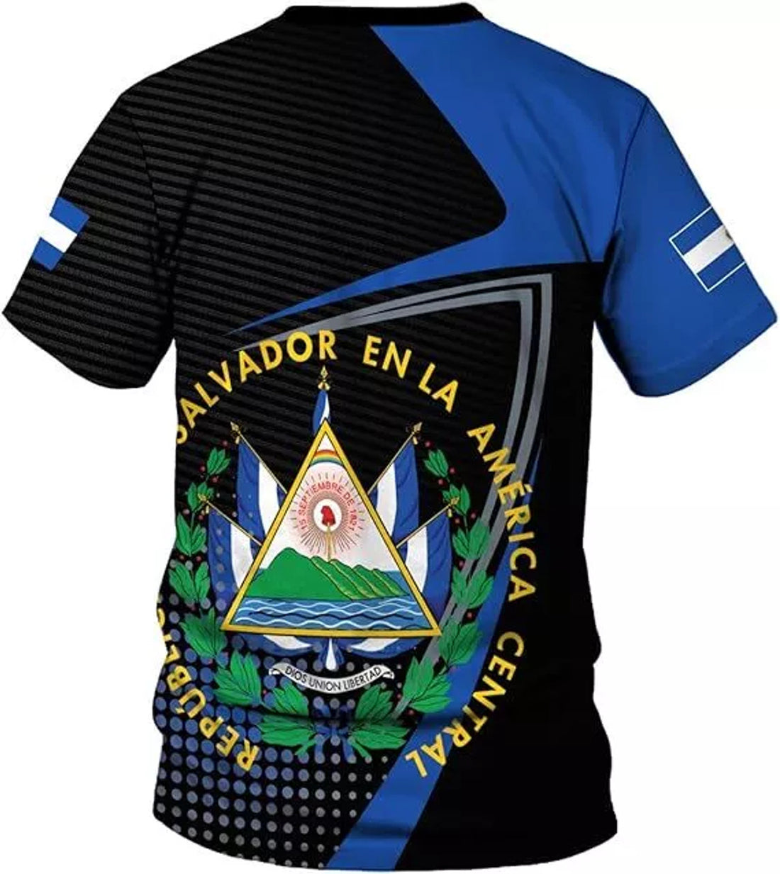 Custom El Salvador Flag Shirt for Men Women, El Salvador T-Shirts