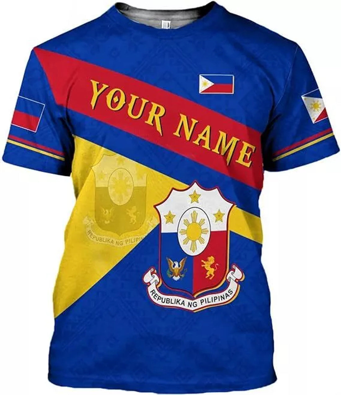 Custom Philippines Shirts 3D, Filipino Flag Pride Shirt Philippines Shirt Flag