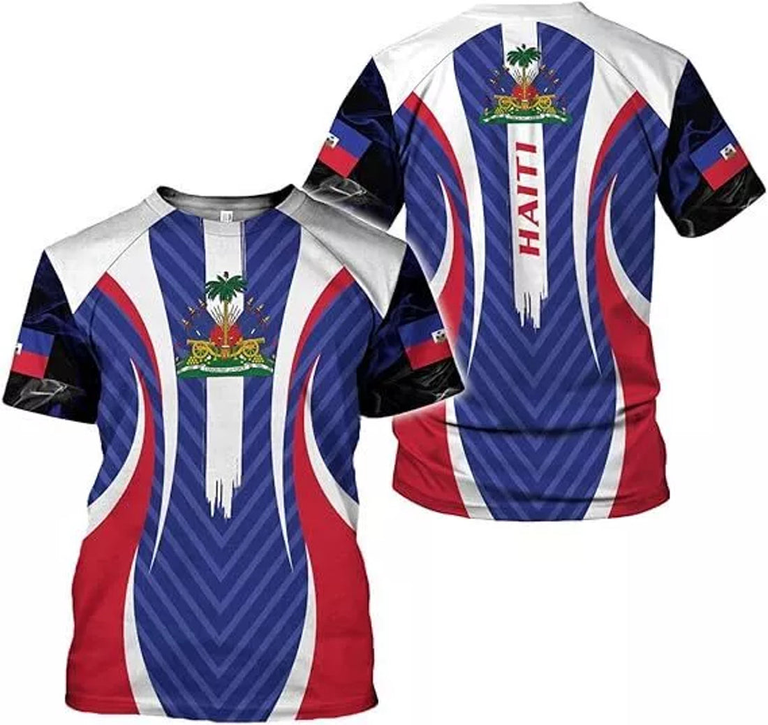 Custom Haiti Shirt Haiti T-Shirt Haiti Shirts for Men Women Haitian Pride T-Shirt