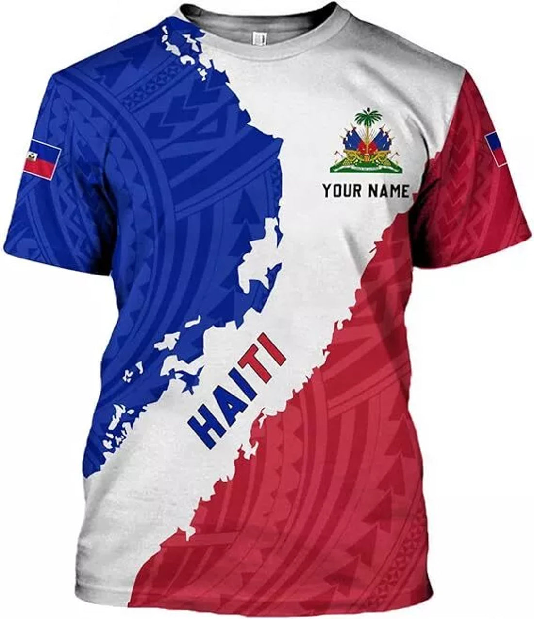 Custom Haitians Flag Pride Shirt Haiti Shirts for Men Haitian Pride T-Shirt S- 5XL