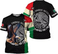 Custom Mexican Shirts for Men 3D Custom Mexico Shirts for Men Mexico