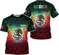 Custom Mexican Shirts for Men 3D Custom Mexico Shirts for Women