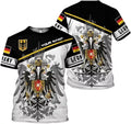 Custom Germany Shirt 3D Custom German Shirt gift for Men and Women German Flag