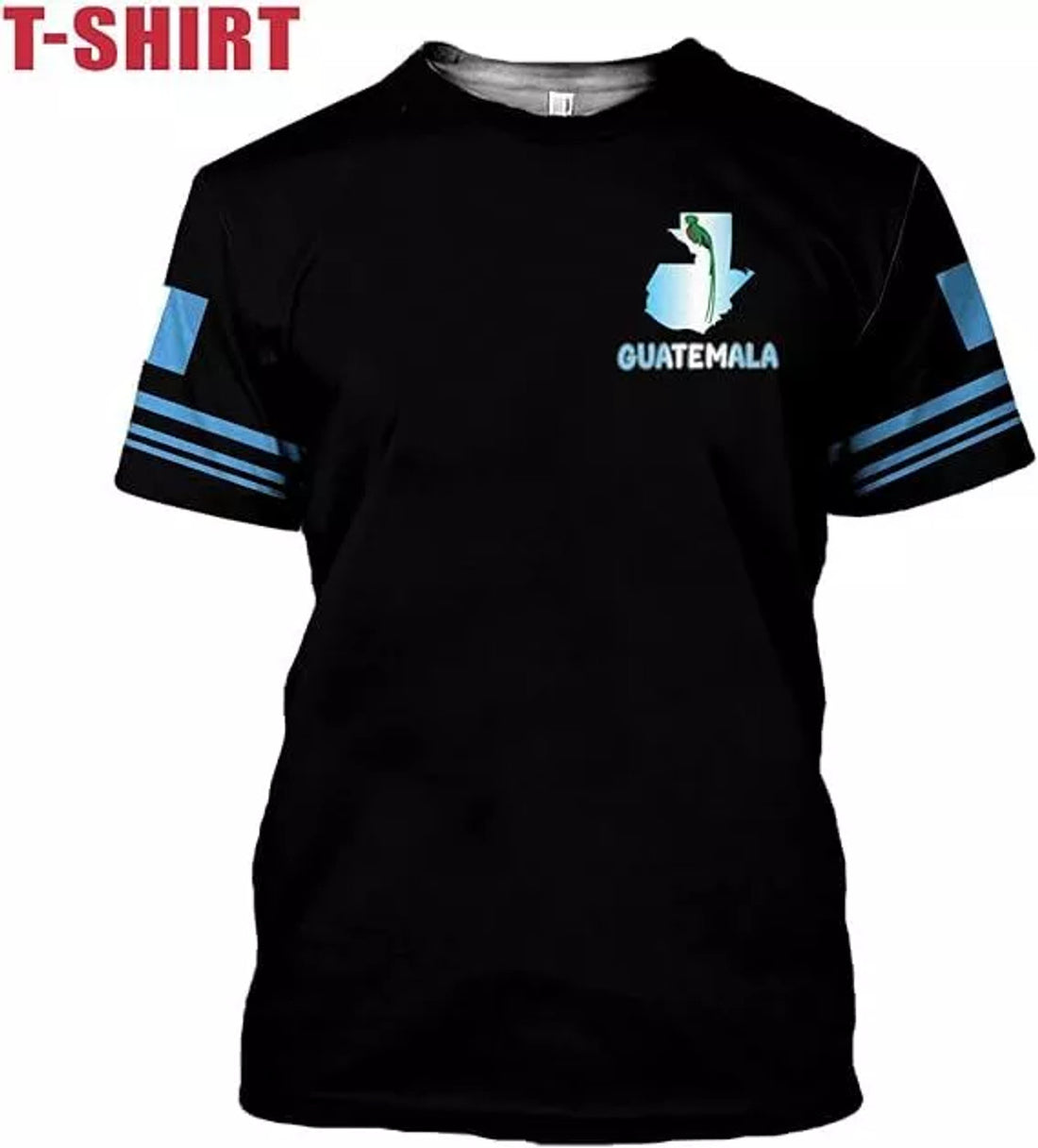 Custom Guatemala Shirt 3D Camisas Guatemala Flag Shirts Guatemalan Pride T-Shirt