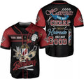 Custom Barber Shop Baseball Jersey Custom Name Shirt 3D Scis