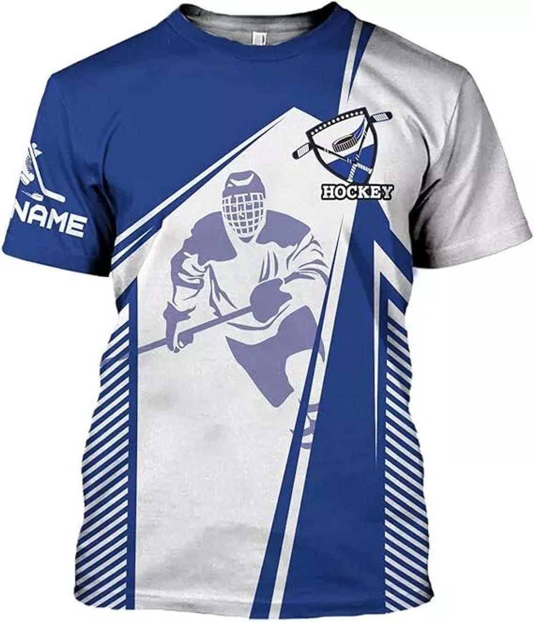 Custom Hockey Shirt 3D Hockey T- Shirts Hockey SporT-Shirt Uniform
