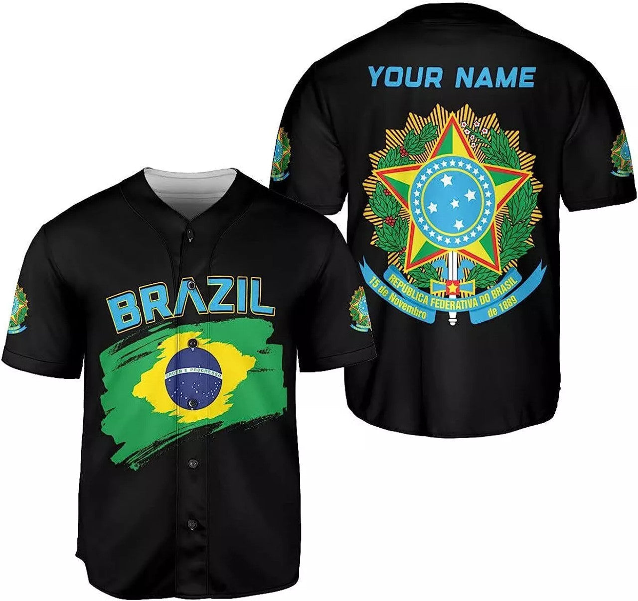 Custom Personalized Colombia Baseball Jersey Shirt, Colombian Flag Jersey Colombian P