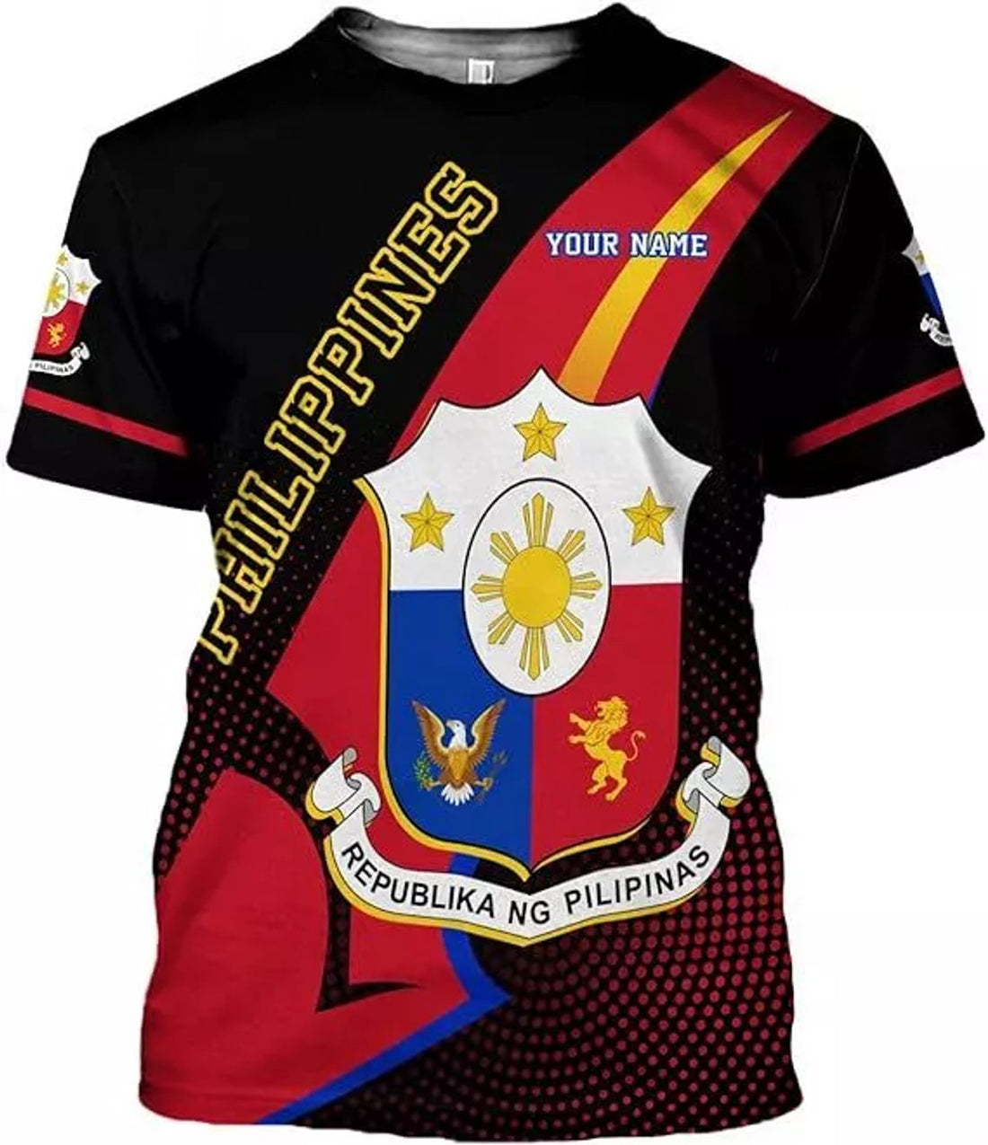 Custom Philippines Shirts 3D, Filipino Flag Pride Shirt Philippines Shirt Flag