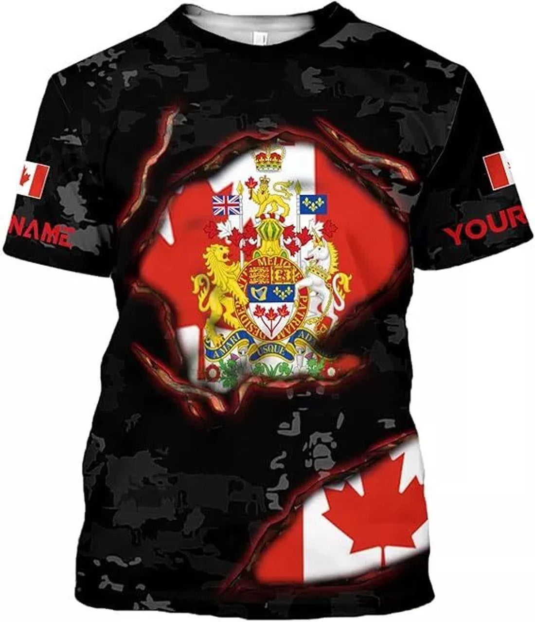 Custom Canada Shirt 3D, Canadian T-Shirt for Men and Women, Canadian Shirt, Cana