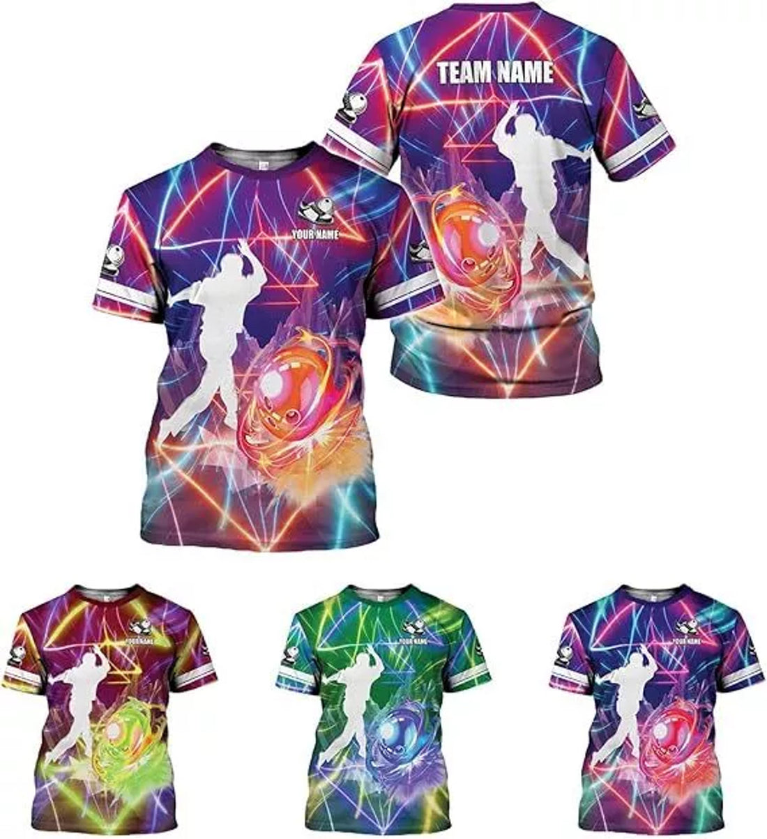 Custom Bowling Shirts for Men and Women 3D, Bowling Shirts for Team Bowling T-Shirt