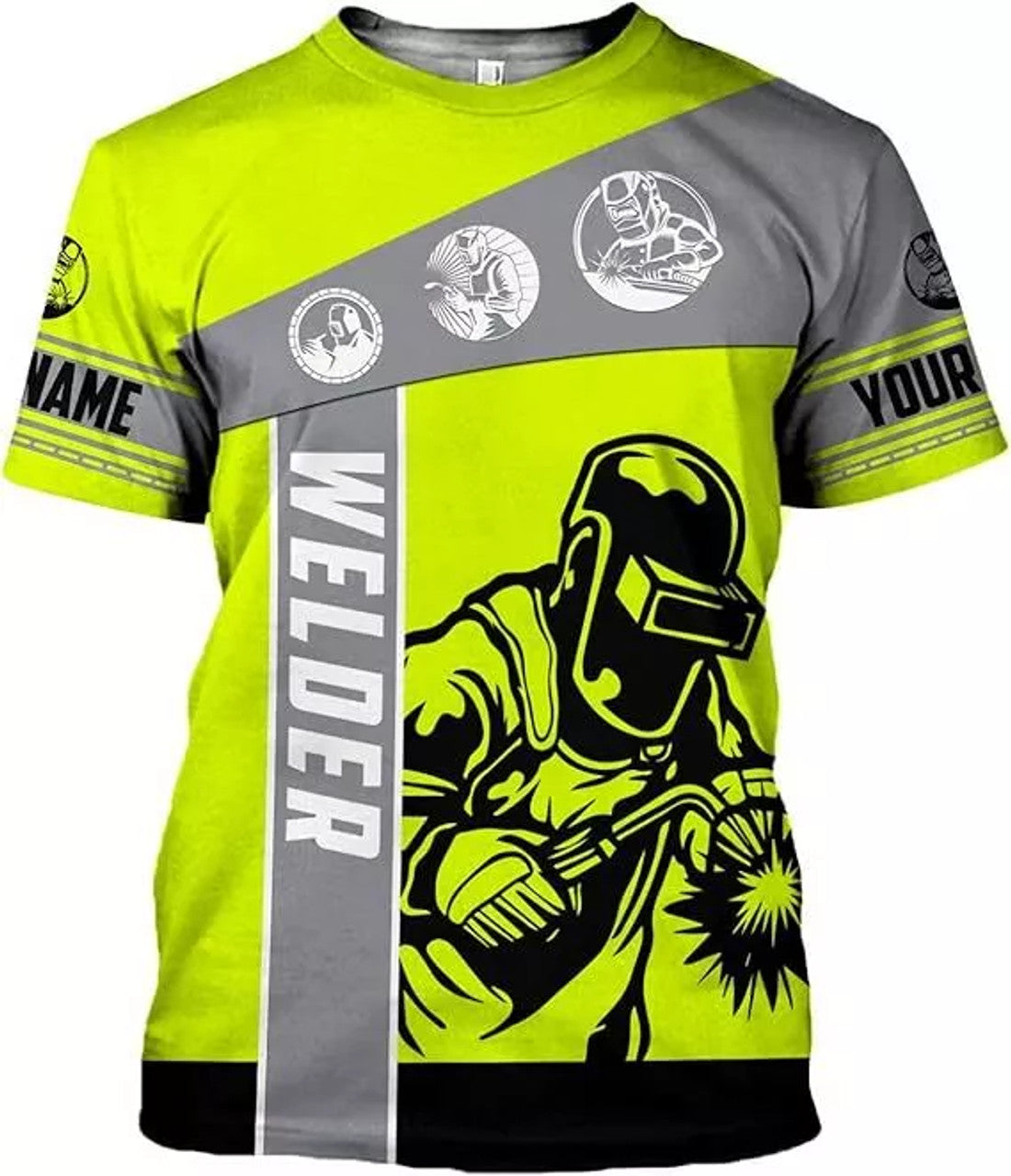 Custom Welder Shirt 3D Unisex Welder Shirts for Men Welder Gift Shirt