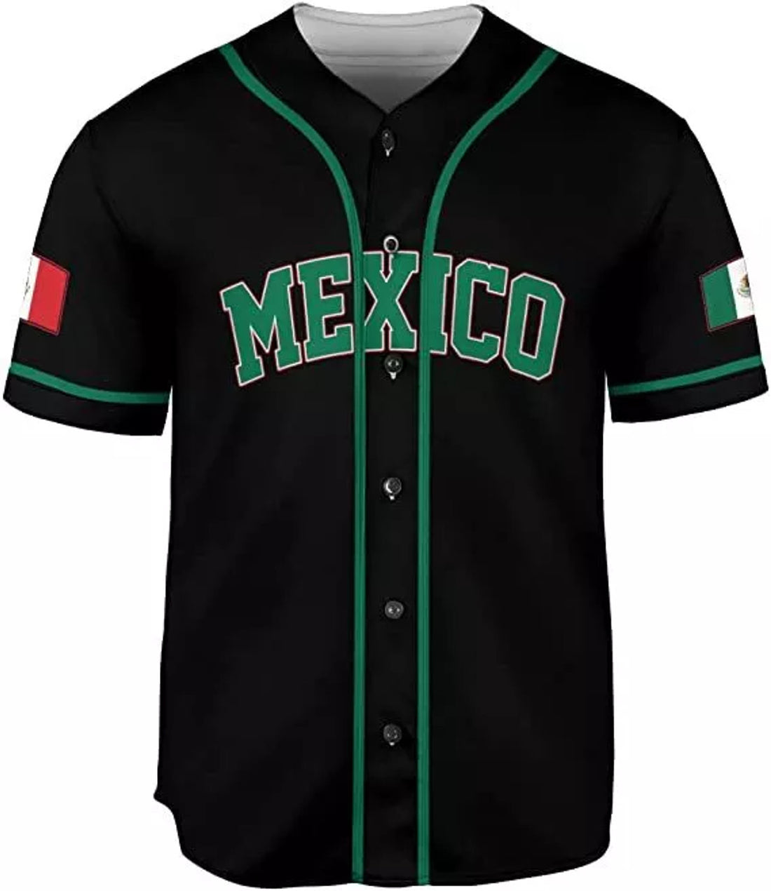Custom Personalized Name Mexico Baseball Jersey, Mexican Baseball Jersey for Men Women,