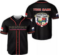 Custom Panama Baseball Jersey Camisa Shirt Panamanian Flag Jersey Panama