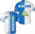 Custom Personalized Nicaragua Baseball Jersey Nicaragua Baseball Jersey for Men