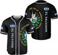 El Salvador Baseball Jersey Shirt, El Salvador Flag Shirt Men S