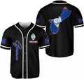 Custom Guam Baseball Jersey Shirt, Guahan Flag Jersey, Guam Islander Pride