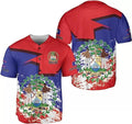 Custom Belize Baseball Jersey Shirt, Belizean Flag Jersey Belizean Pride