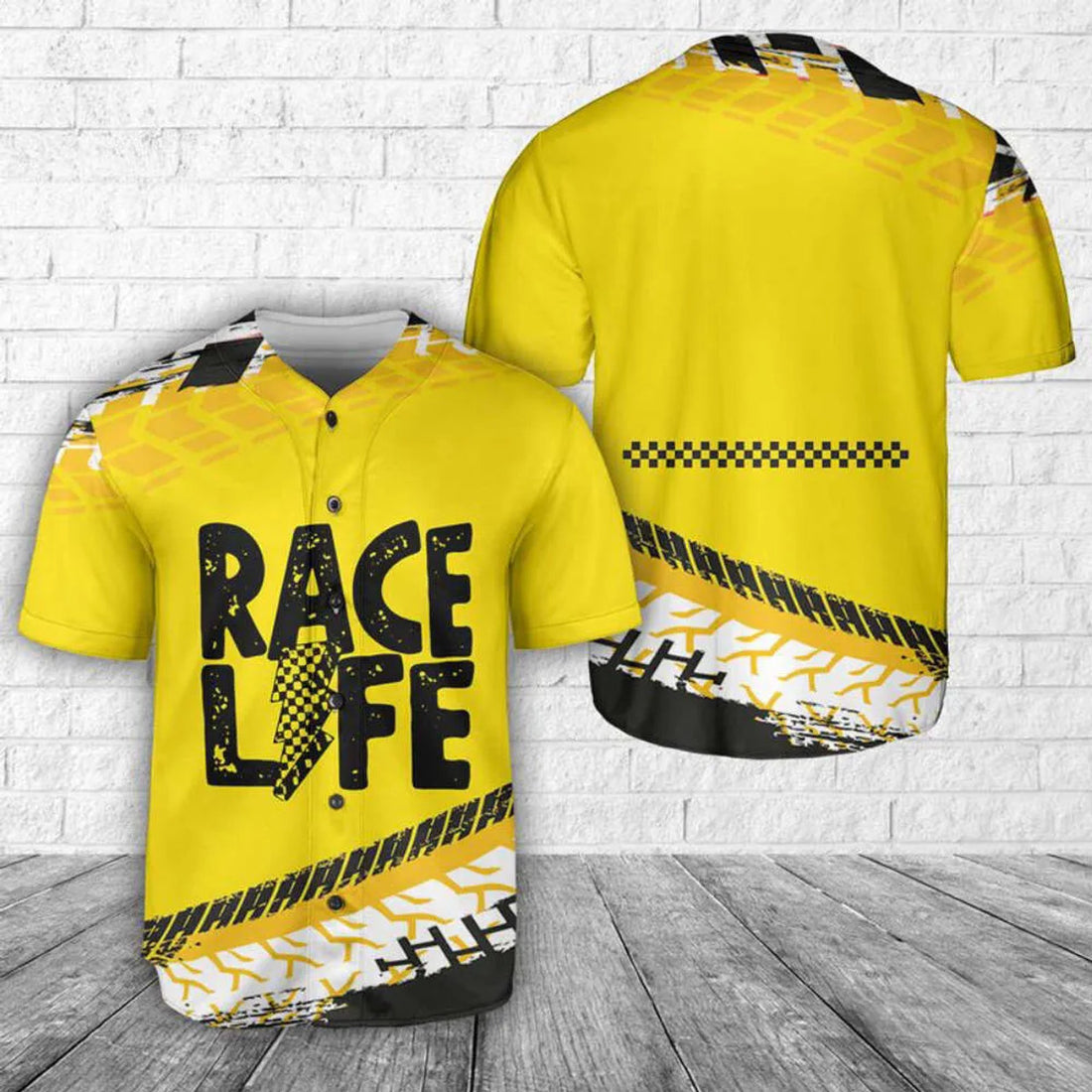 Racing Life Baseball Jersey Gift