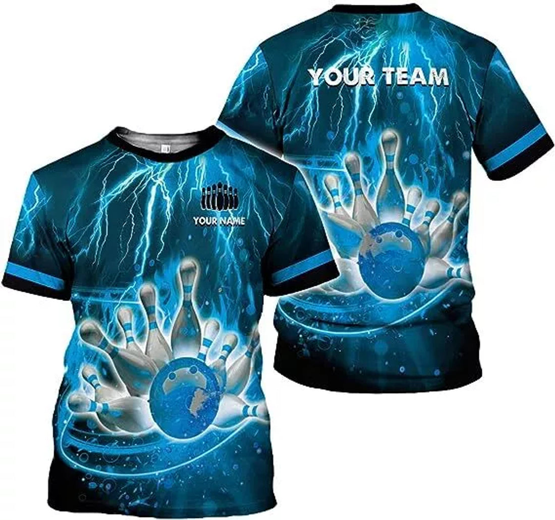 Custom Personalized Name Bowling Shirts for Men and Women 3D, Bowling Shirts for Team