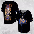 Custom Jesus Save My Life Jesus Lover Gift 3D Baseball Jersey Size S-5XL