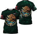 Custom Mexican Shirts for Men 3D Custom Mexico Shirts for Men Mexico Shirts for Women