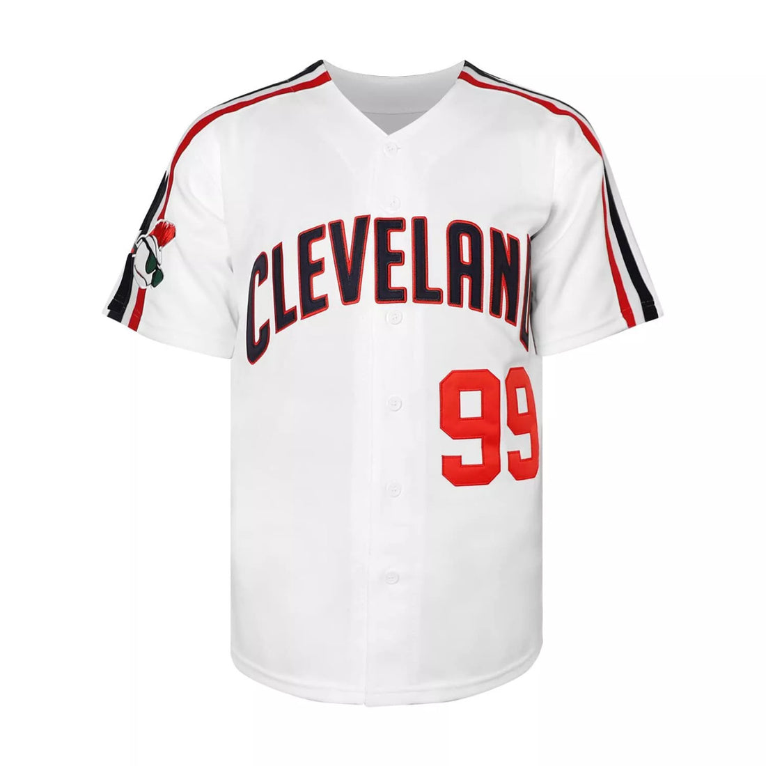 Ricky Vaughn 99 Movie Baseball Jersey Stitched Sports Fan Shirt for Men Youth