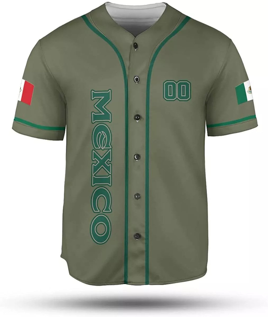 Custom Personalized Name Mexico Baseball Jersey Mexico, Mexican Jersey for Men and Wome