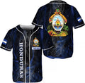 Custom Personalized Honduras Baseball Jersey Camisa Honduras Hombres