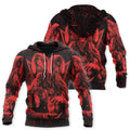 FUNSTUFFPRINT Satanic Rock 3D Hoodie and Zip Hoodie