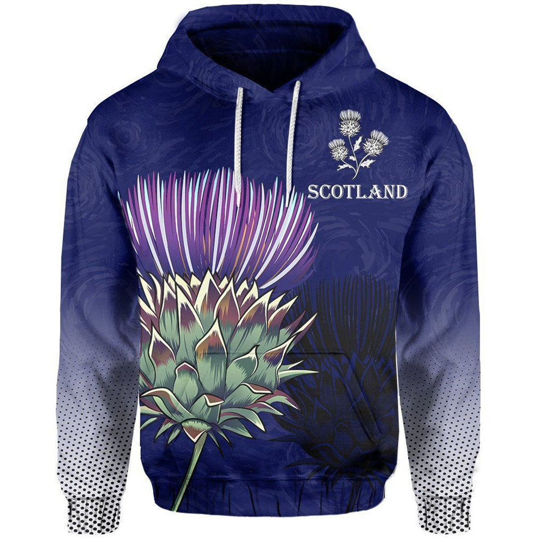 FUNSTUFFPRINT Scottish 3D Hoodie and Zip Hoodie