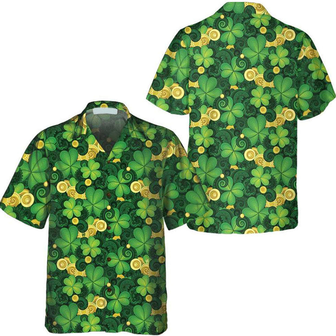 Saint Patrick's Day Hawaiian Shirt, St. Patrick's Day Shirt, Cool St Patrick's Day Gift