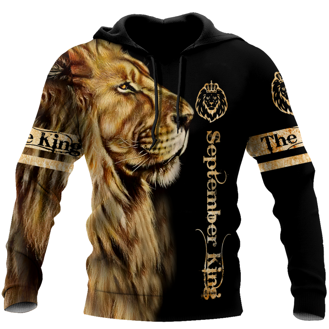FUNSTUFFPRINT September King 3D Hoodie and Zip Hoodie