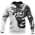 FUNSTUFFPRINT Snake Tattoo For Men And Women Hac 3D Hoodie and Zip Hoodie