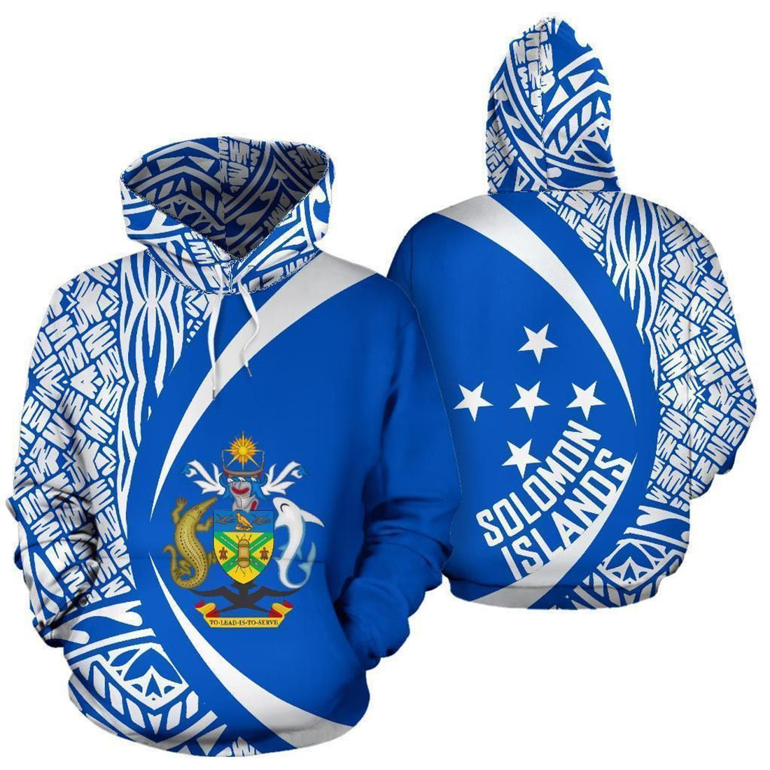 FUNSTUFFPRINT Solomon Islands 3D Hoodie and Zip Hoodie