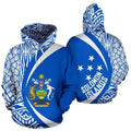 FUNSTUFFPRINT Solomon Islands 3D Hoodie and Zip Hoodie
