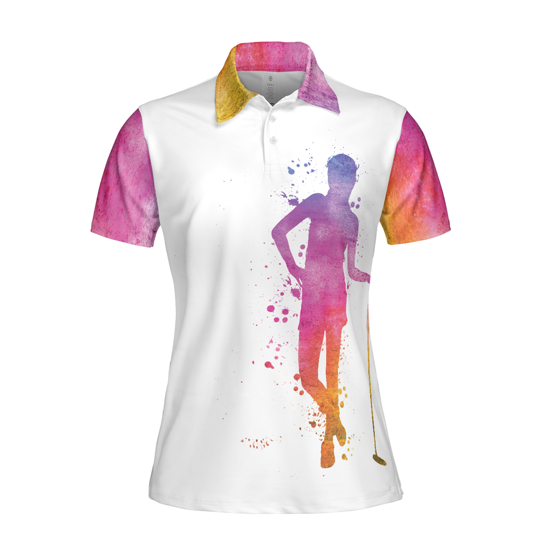 Some Girls Play With Dolls Real Girls Play Golf Short Sleeve Women Polo Shirt