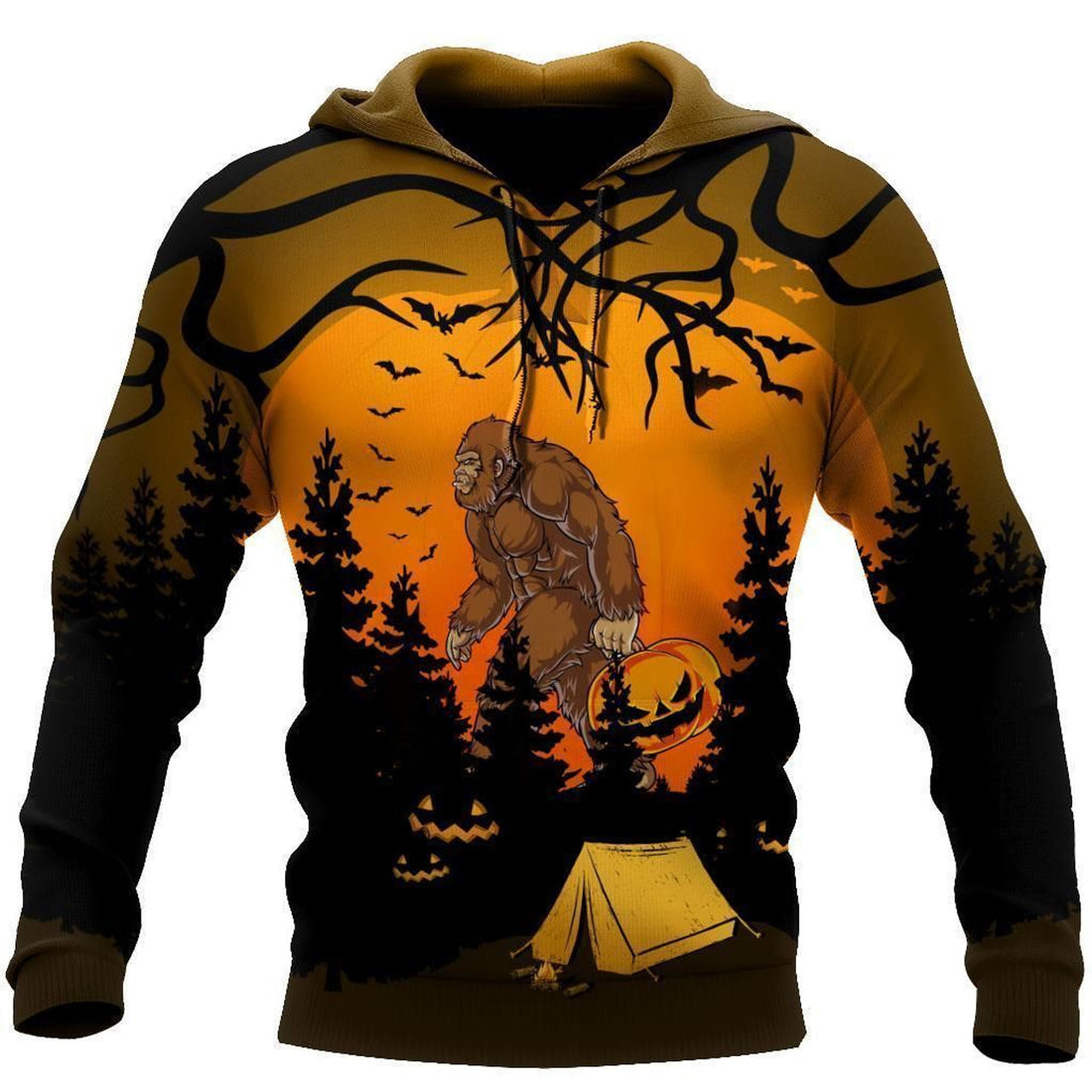 FUNSTUFFPRINT Spooky Shirt Beautiful 3D Hoodie and Zip Hoodie