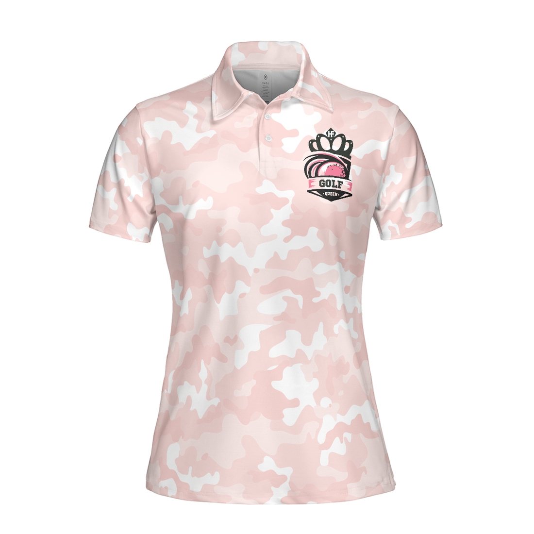 Stop Leering At My Putt Short Sleeve Women Polo Shirt