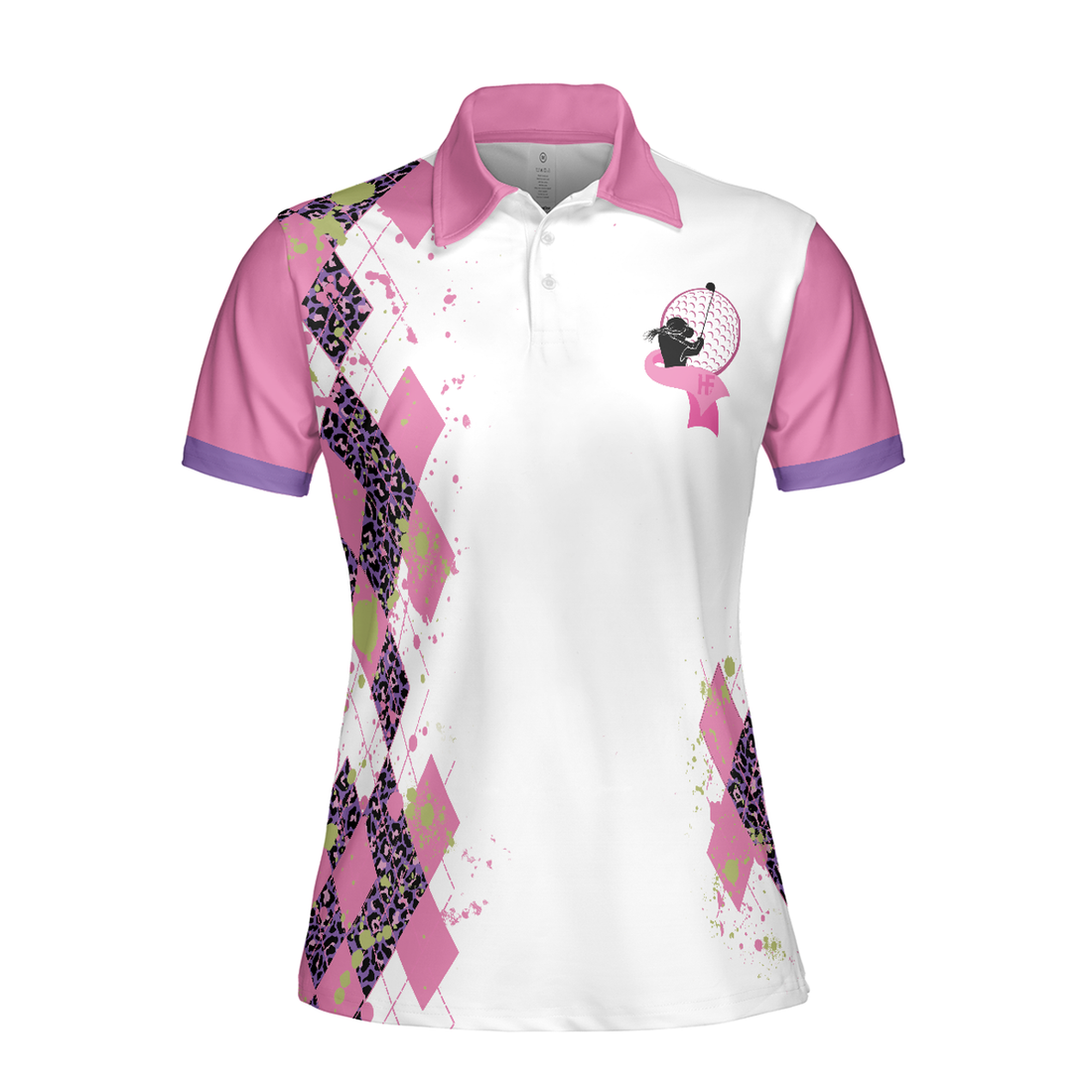 Supporting The Fighters Admiring The Survivors Short Sleeve Women Polo Shirt