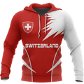FUNSTUFFPRINT Switzerland 3D Hoodie and Zip Hoodie